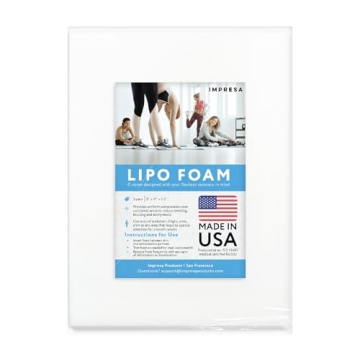 IMPRESA Liposuction Foam Pads - 3 Pack for Post-Surgery Care