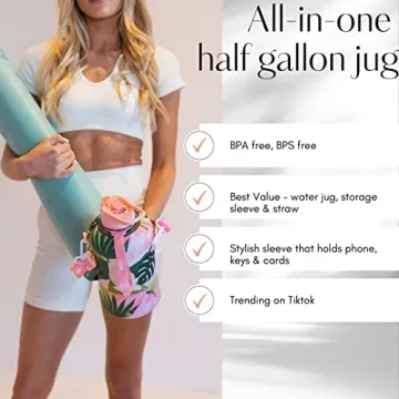 H2O Capsule 2.2L Water Bottle – Stylish and Functional Hydration