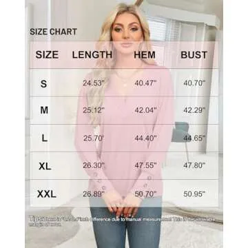 EyMuse Stylish Women's Long Sleeve V-Neck Tee in Watermelon Red