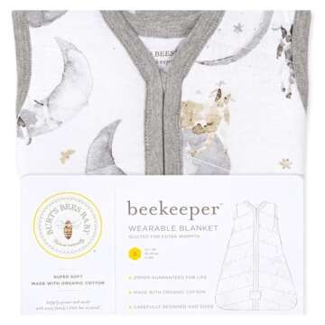 Burt's Bees Baby Beekeeper Wearable Blanket for Infants