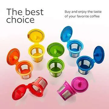 7 Reusable K Cups for Keurig - Eco-Friendly Coffee Filters