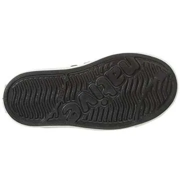 Native Shoes, Jefferson Child, Kids Lightweight Sneaker, Jiffy Black/Shell White, 5 M US Toddler