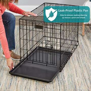 MidWest Homes iCrate: Safe Double Door Dog Crate