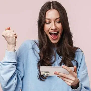 Elando Compatible with iPhone 13 Pro Max Case, Liquid Silicone Shockproof Protective Slim Case with Anti-Scratch Microfiber Lining, 6.7 inch, Chalk Pink