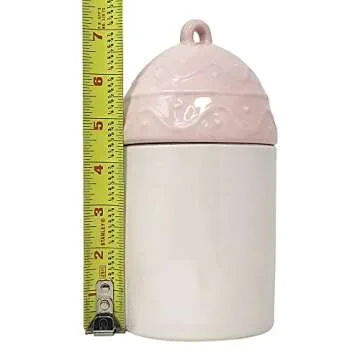 Rae Dunn Ceramic Easter Storage Jar with Lid - Beautifully Crafted Decor for Your Home
