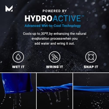 Cooling Bandana with UPF Protection - Lightweight & Versatile