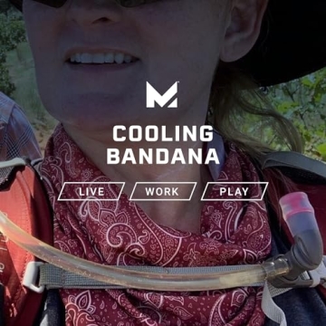 Cooling Bandana with UPF Protection - Lightweight & Versatile