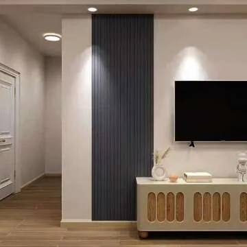 Large Cork Boards for Office, 47"x35" Felt Bulletin Board Tiles Pin Board for Walls Home Decor, Noise Reduction Boards, Panels for Photos Memos, 12-Pack, Black