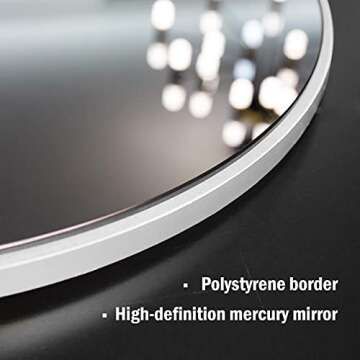 OGCAU Full Length Mirror with Arched Top - Stylish & Safe