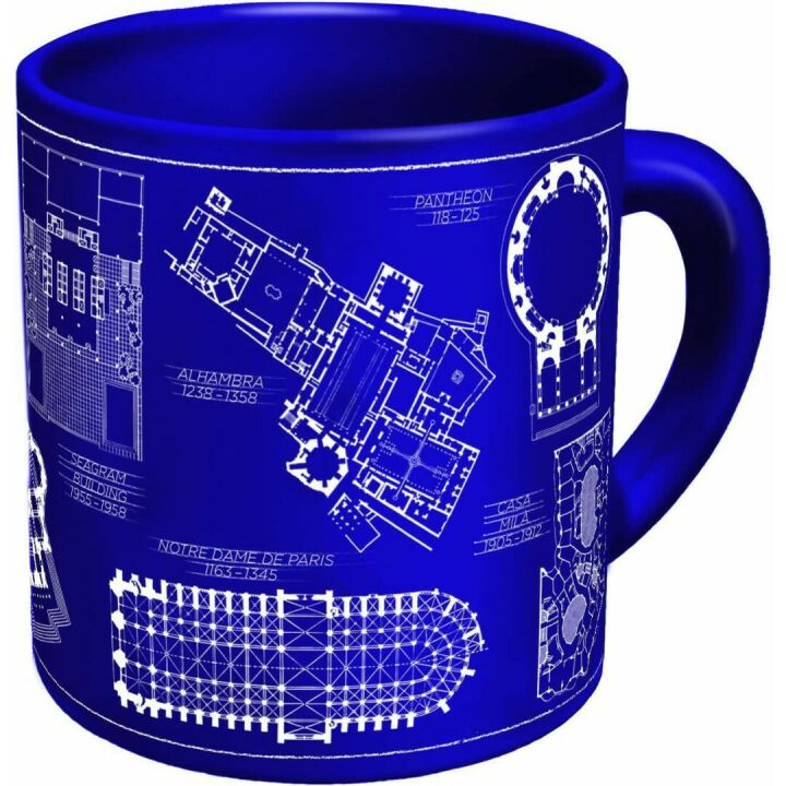 Famous Buildings Coffee Mug - Perfect Gift for Architects