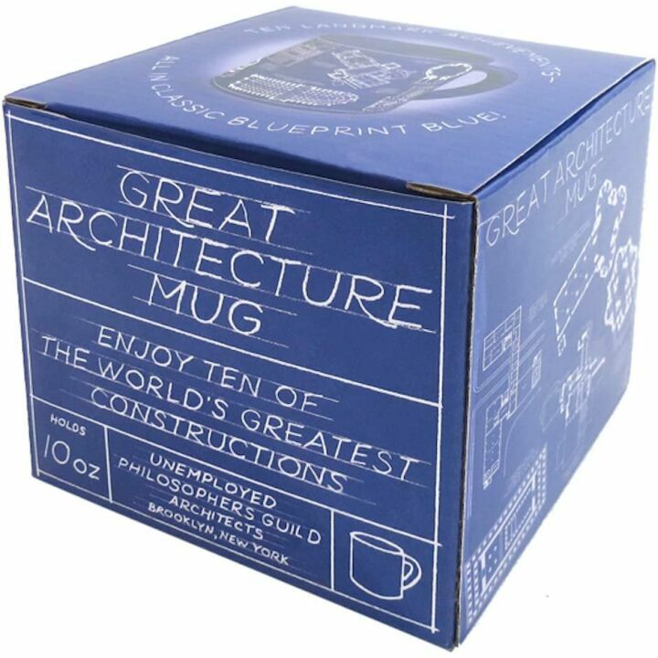 Famous Buildings Coffee Mug - Perfect Gift for Architects