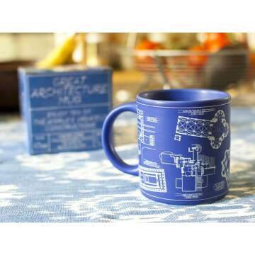 Famous Buildings Coffee Mug - Perfect Gift for Architects