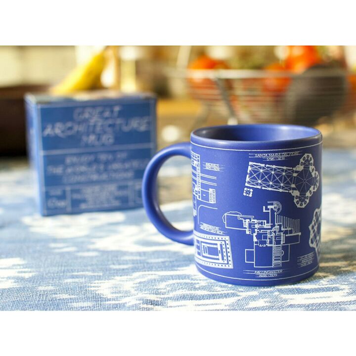 Famous Buildings Coffee Mug - Perfect Gift for Architects