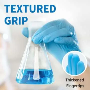 Medguy Blue Nitrile Exam Gloves - 100 Pcs for All Uses