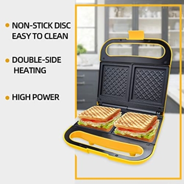 Aoruru Electric Sandwich Maker Grill Sandwich Toaster Maker for Panini