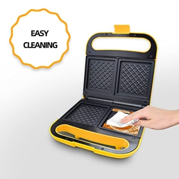 Aoruru Electric Sandwich Maker Grill Sandwich Toaster Maker for Panini