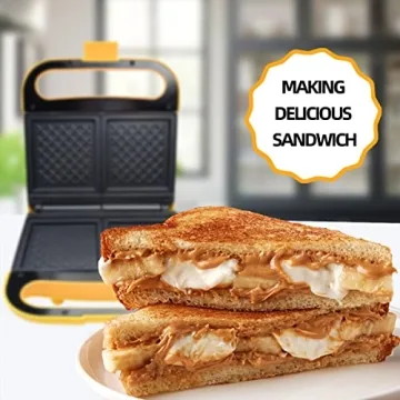 Aoruru Electric Sandwich Maker Grill Sandwich Toaster Maker for Panini