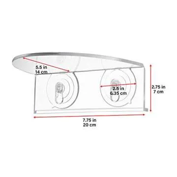 BBTO Acrylic Plant Window Shelf - Create Your Indoor Garden