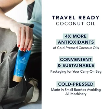Travel Size Coconut Oil - Organic & Fair Trade for All Uses