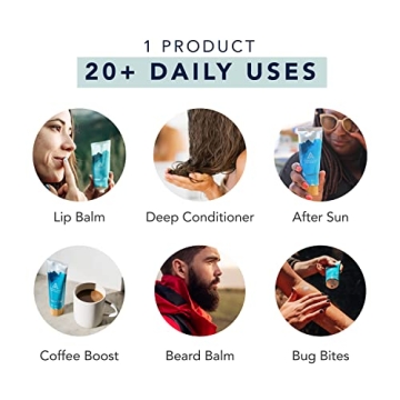 Travel Size Coconut Oil - Organic & Fair Trade for All Uses