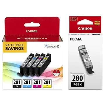 Canon CLI-281 4-Color Ink Pack for High-quality Printing