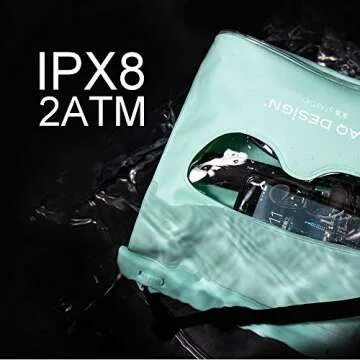 LAQ DESIGN Waterproof Storage Bag for Kayaking & Beach