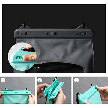 LAQ DESIGN Waterproof Storage Bag for Kayaking & Beach