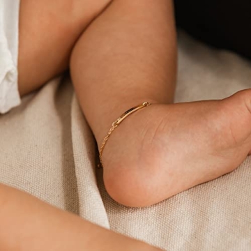 Personalized Baby Anklet - Delightful Custom Infant Gift