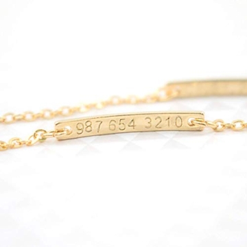 Personalized Baby Anklet - Delightful Custom Infant Gift