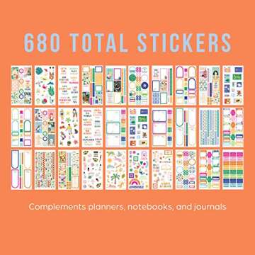 Happy Planner Sticker Pack for Creative Journals and Planners