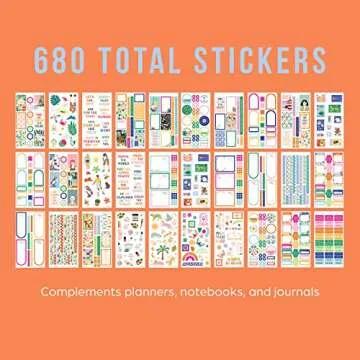 Happy Planner Sticker Pack for Creative Journals and Planners