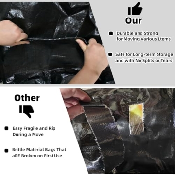 Extra Large 3 Pack Storage Bags for Efficient Organizing