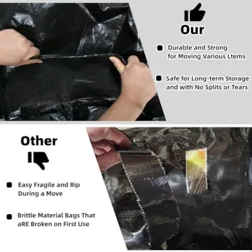 Extra Large 3 Pack Storage Bags for Efficient Organizing