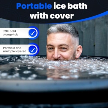 Cold Pod Ice Bath Tub: 88 Gallons Recovery Solution for Athletes