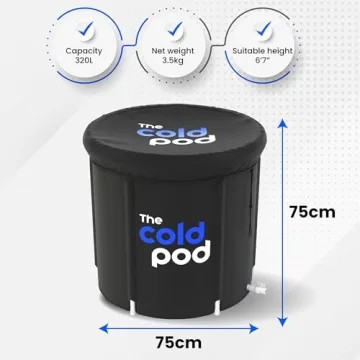 Cold Pod Ice Bath Tub: 88 Gallons Recovery Solution for Athletes