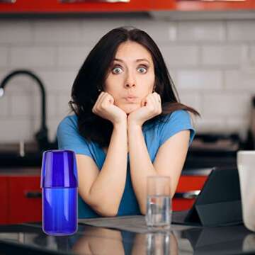 Cabilock Glass Bedside Carafe and Tumbler Set for Home