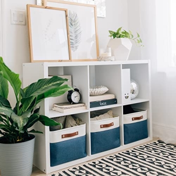 Extra Large OrganiHaus Fabric Storage Baskets 3 Pack