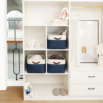 Extra Large OrganiHaus Fabric Storage Baskets 3 Pack