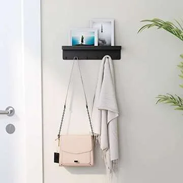 Stylish MKO Key Holder with Mail Organizer Tray