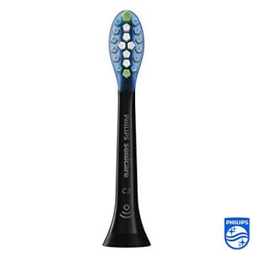 Philips Sonicare C3 Premium Plaque Defense Sonic Electric Toothbrush Heads Black (Model HX9042/33)
