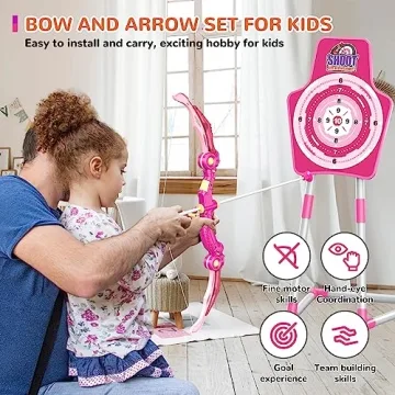 GMAOPHY LED Bow and Arrow Set for Kids Fun Archery Toy