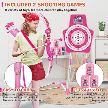 GMAOPHY LED Bow and Arrow Set for Kids Fun Archery Toy