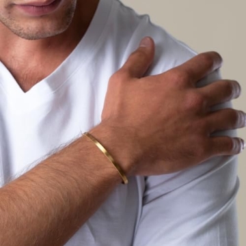 Galis Cuff Bracelet - Minimalist Stainless Steel Bracelet