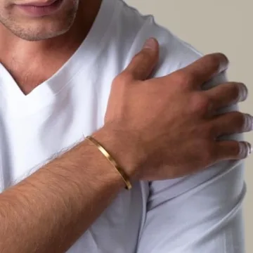 Galis Cuff Bracelet - Minimalist Stainless Steel Bracelet