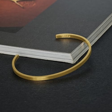 Galis Cuff Bracelet - Minimalist Stainless Steel Bracelet