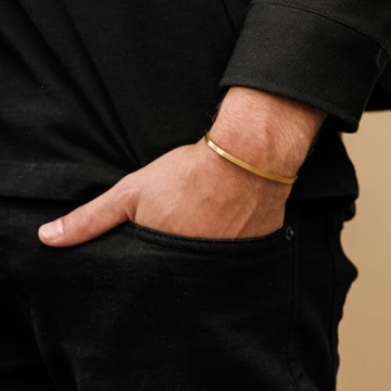 Galis Cuff Bracelet - Minimalist Stainless Steel Bracelet