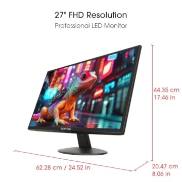 Sceptre Nw 27" Monitor with 100Hz Refresh Rate and Speakers