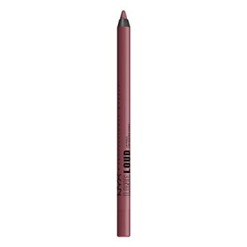 NYX PROFESSIONAL MAKEUP Line Loud Lip Liner, Longwear and Pigmented Lip Pencil with Jojoba Oil & Vit...