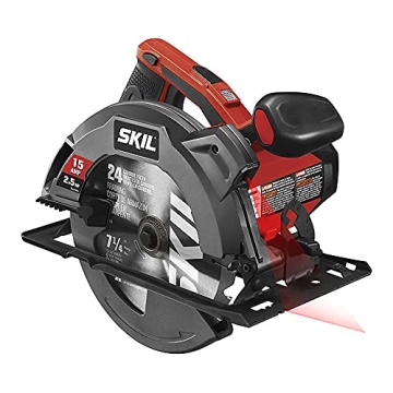 SKIL Circular Saw 15 Amp Laser Guide for Precision Cutting