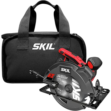 SKIL Circular Saw 15 Amp Laser Guide for Precision Cutting